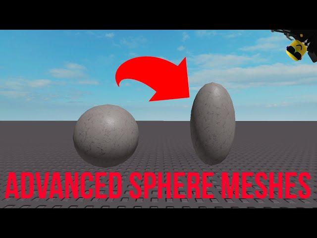 How to make advanced spheres in Roblox studio