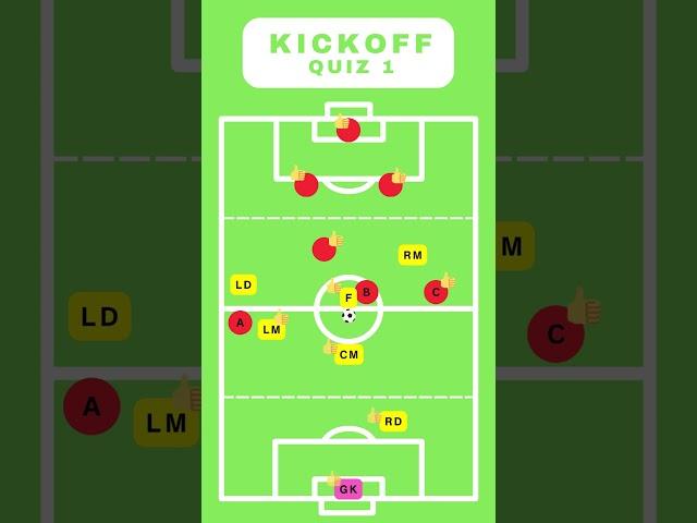 Kickoff Quiz 1