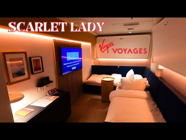 SCARLET LADY - cabin 5250 M for 2 - 4 persons - VIRGIN VOYAGES