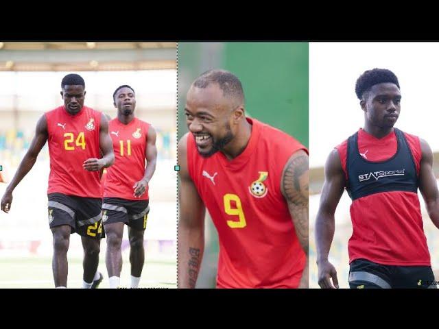 BLACK STARS FINAL TRAINING SESSION & TEAM NEWS+POSSIBLE STARTING XI AHEAD OF SUDAN AFCON QUALIFIER