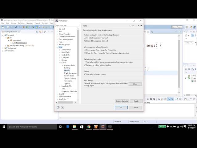 How to auto format code in Eclipse By Asim Iqbal