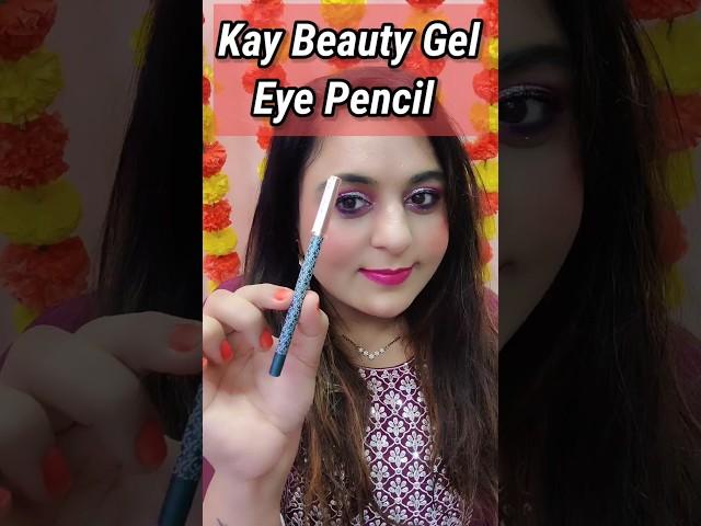 Kay Beauty Gel Eye Pencil Green #Kaybeauty #shorts #beauty #makeup #makeupshorts #eyeliner #ytshort