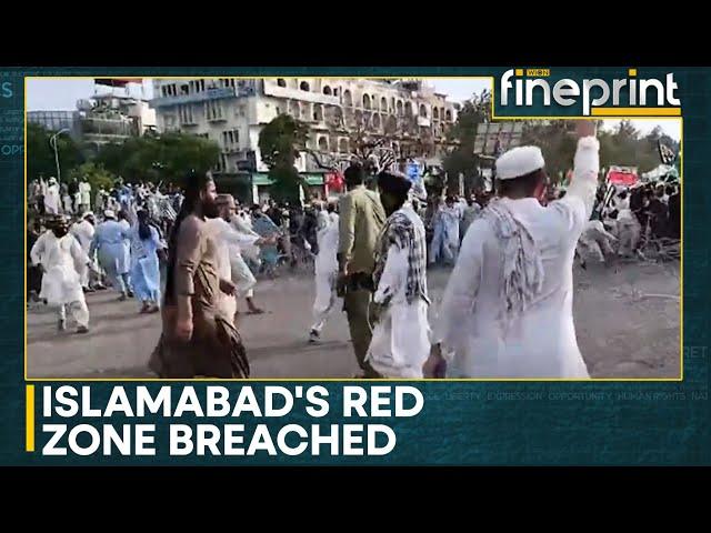 Islamabad's red zone breached, protesters demand resignation of Chief Justice of Pakistan