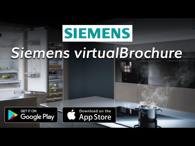 Siemens virtualBrochure Interactive 3D Augmented Reality App