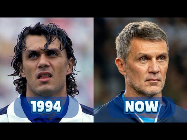  Italy World Cup 94 Team | Then and Now (1994 & 2024 How They Changed)