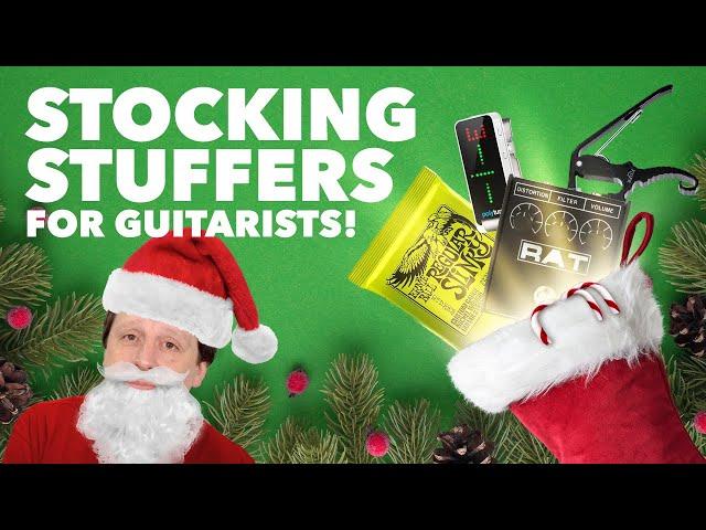 What To Buy A Guitar Player For Christmas (Guitar Pedals, Accessories, Etc)