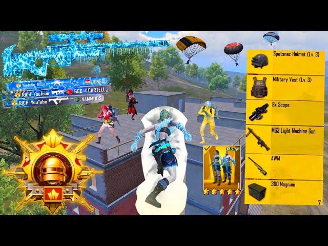 MY BEST RUSH GAMEPLAY in NEW MODEToday pubg mobile