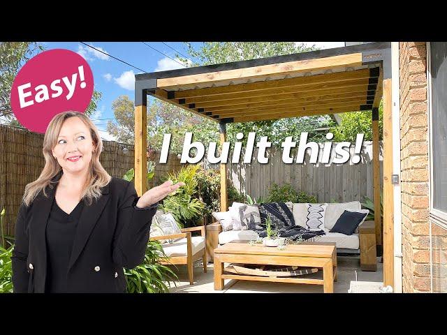 Easy Pergola - How i built this pergola in a couple of days