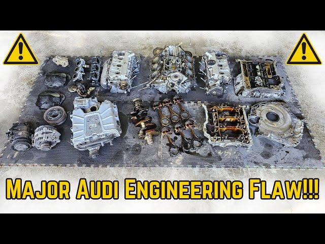 The Supercharged Audi 3.0T Engine Teardown: CATASTROPHIC DAMAGE!!!