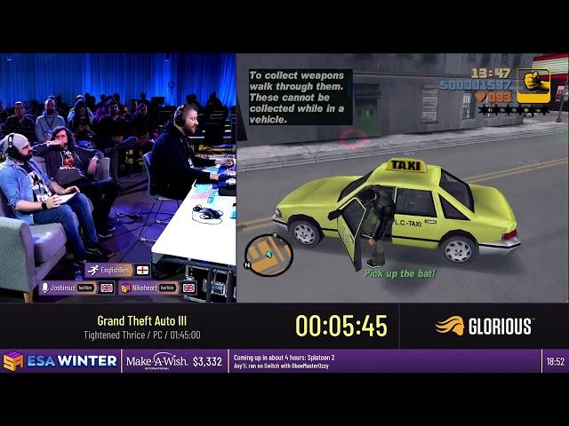 Grand Theft Auto III [Tightened Thrice] by EnglishBen - #ESAWinter24