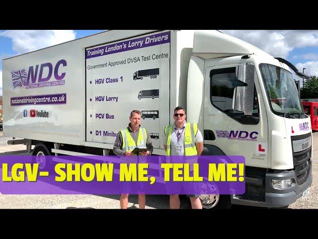 LGV | Class 2- SHOW ME...TELL ME Questions and Answers!