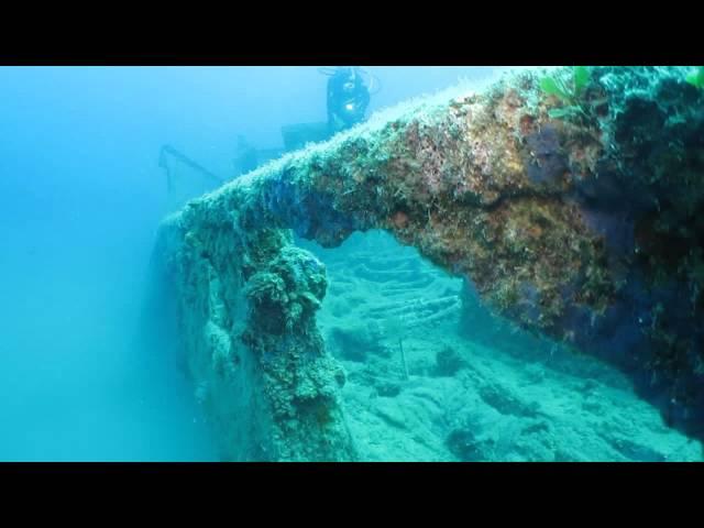 Diving Halkidiki Greece - Wreck dive on the Mitilini plus reefs, Seahorses, Nudibranchs and more..