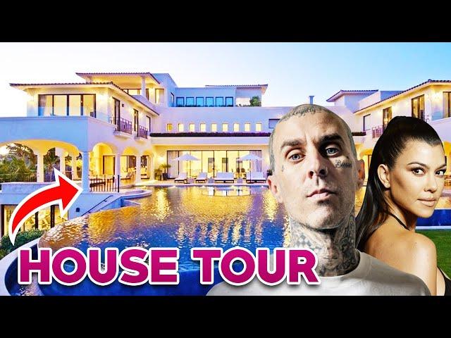 Inside Tour Of Kourtney & Travis Luxurious House