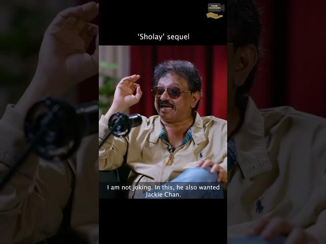 Ram Gopal Varma opens up story behind his attempt to create Sholay sequel! @Gamechangersofindia