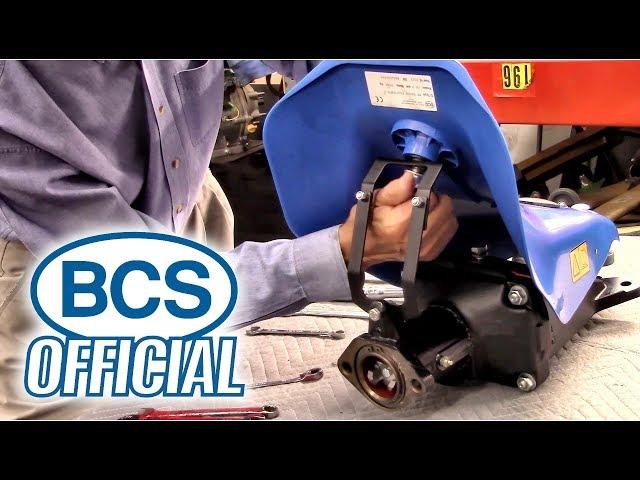 Assembling the Sickle Bar Attachment for BCS Two-Wheel Tractors