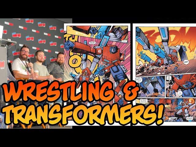 Daniel Warren Johnson On Wrestling & TRANSFORMERS #1 (NYCC)