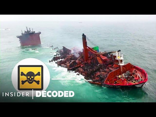 Ship Fire Turns Into Environmental Disaster In Sri Lanka | Decoded