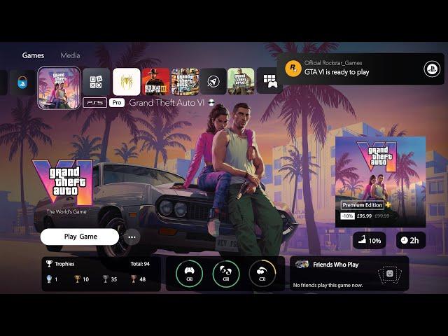 Testing Grand Theft Auto VI™ on PS5 Pro Early Access? Gameplay