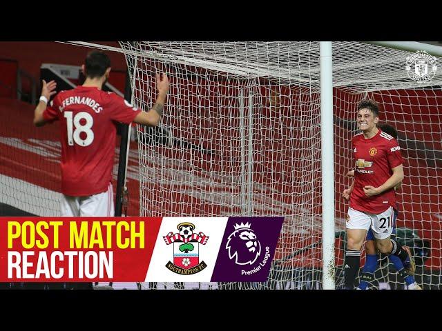 Solskjaer, Rashford & James react to rampant win | Manchester United 9-0 Southampton