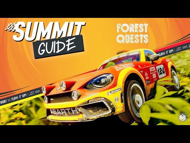 Forest Quests Summit Guide - The Crew Motorfest