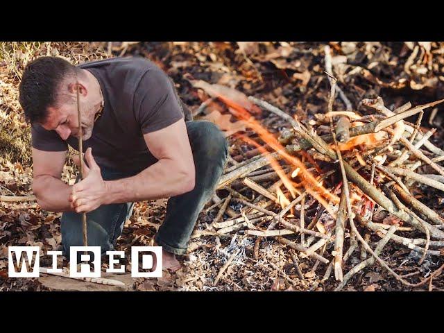 How to Start a Fire in a Survival Situation | Basic Instincts | WIRED