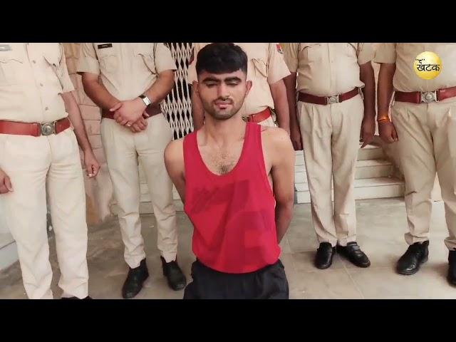 चोरी की फिराक में खड़े ईनामी चोर को पुलिस ने धर दबोचा,5 हजार ईनामी बदमाश पिछले 1 साल से काट रहा था