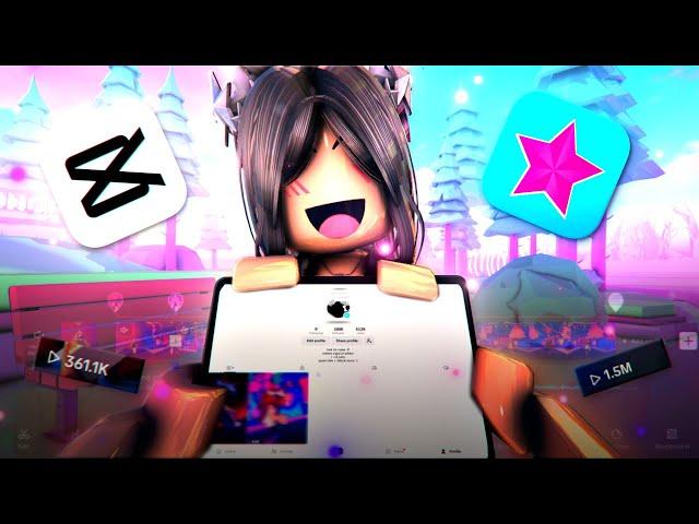 UNDERCOVER as a MOBILE ONLY Roblox Tiktok Editor!