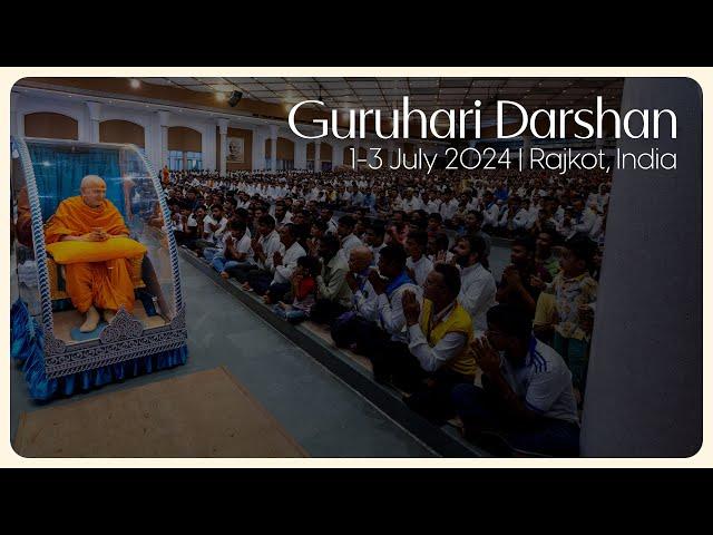 Guruhari Darshan, 1-3 Jul 2024, Rajkot, India