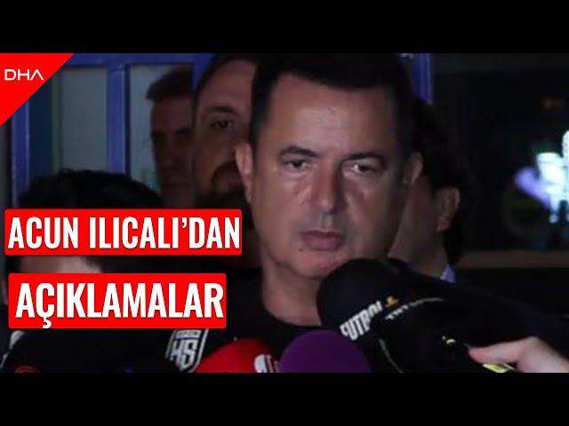 Acun Ilıcalı: Bütün yönetim ve futbolcular olarak hepimiz çok üzgünüz