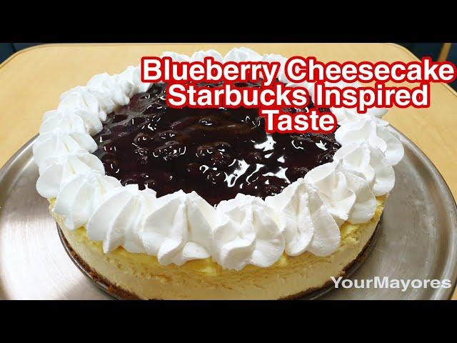 Blueberry Cheesecake Starbucks Inspired || How to Make Blueberry Cheesecake  Eps 52