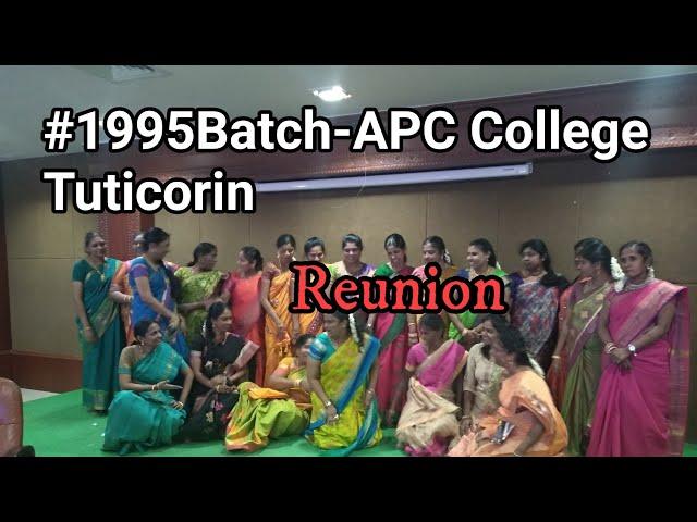 1995-APC College, Tuticorin#reunion_after_longtime.