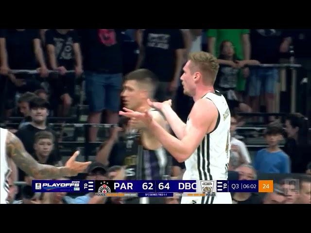 AdmiralBet ABA League 2024/25 highlights, SF G3: Partizan Mozzart Bet - Dubai Basketball (1.6.2025)