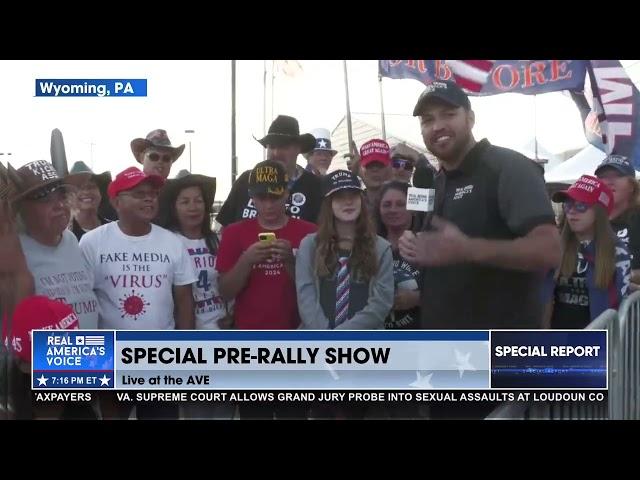 Real American Voices Camping Out For Tomorrow’s Trump Rally!