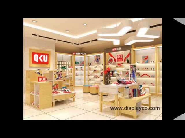 Guangdong manufacturer shelves for shoes shoes display showcase