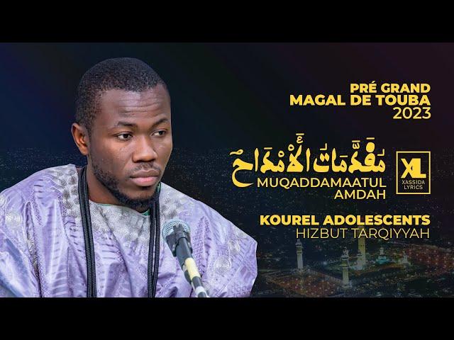 Muqaddamaatul Amdah par HT Kourel Adolescent (Pré Grand Magal de Touba 2023)