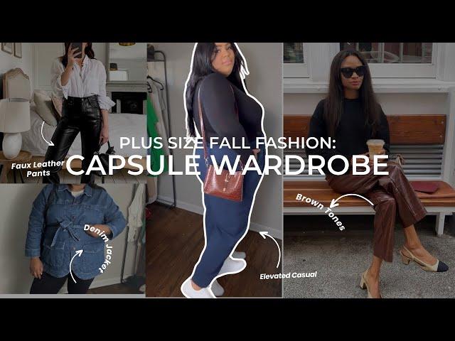 Plus Size Fall 2024 Fashion Trends and Wardrobe Essentials