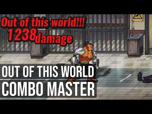 Combo Master Trophy (Achieve An Out Of This World Combo) - Streets of Rage 4