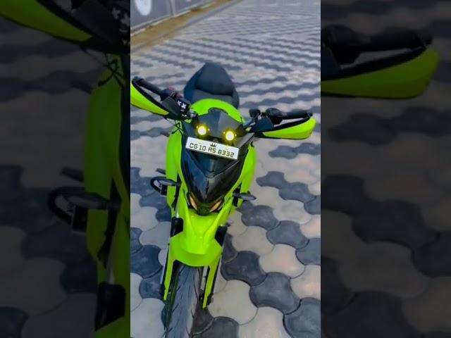 Bajaj NS 200 modified into green ghost #beera biker #amir Majid #mallu riders #sagarii #HSB OFFICIAL