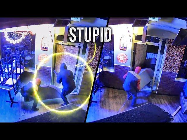 Dumb Criminals Tried Stealing My ATM! | Securitycam Stories #2