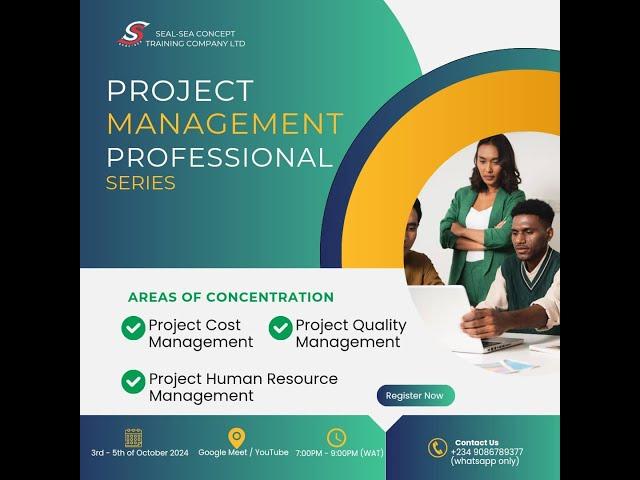 Project Cost, Project Quality and Project Human Resource Management Training Day 2