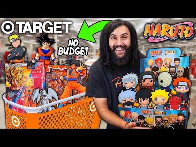 I WENT HUNTING AT TARGET FOR EVERY NARUTO / ANIME PRODUCT I COULD FIND!! (IN STORE HUNT!)