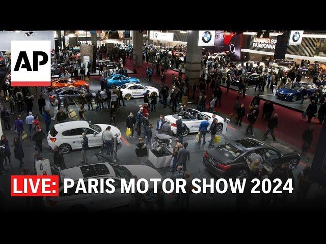 Paris Motor Show 2024 LIVE: Automakers unveil new cars