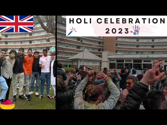 Holi Celebration in Liverpool, England | University of Liverpool | 2023