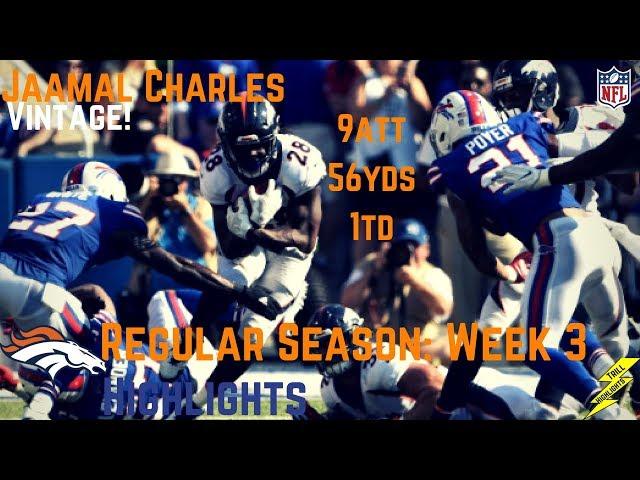 Jamaal Charles Week 3 Regular Season Highlights Vintage | 9/24/2017