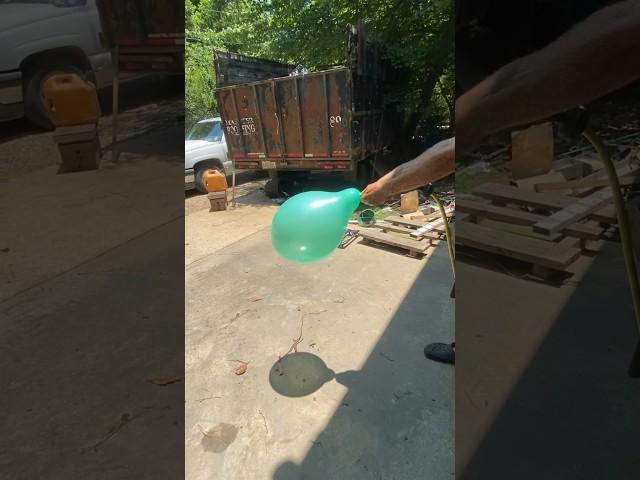 Balloon Vs Air Compressor (Big Boom)