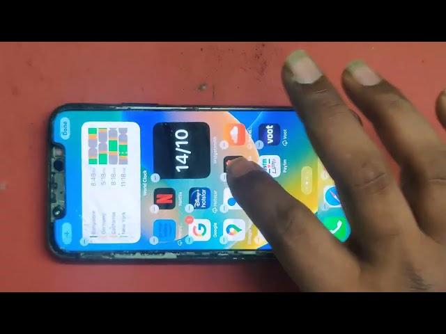 iPhone X Front Glass Replacement Proses Step By Step