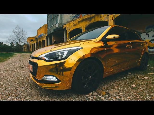 GOLD KROM  HYUNDAI I20 EKVATOR ARAÇ KAPLAMA ANTALYA