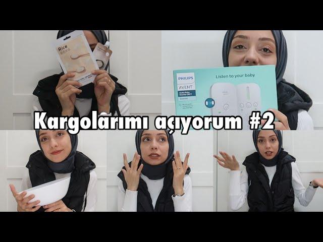 Kargolarımı açıyorum #2