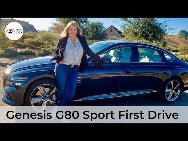 Genesis G80 Sport First Drive: Euro Luxury Performance Sedans, Look Out! Genesis is Here to Compete