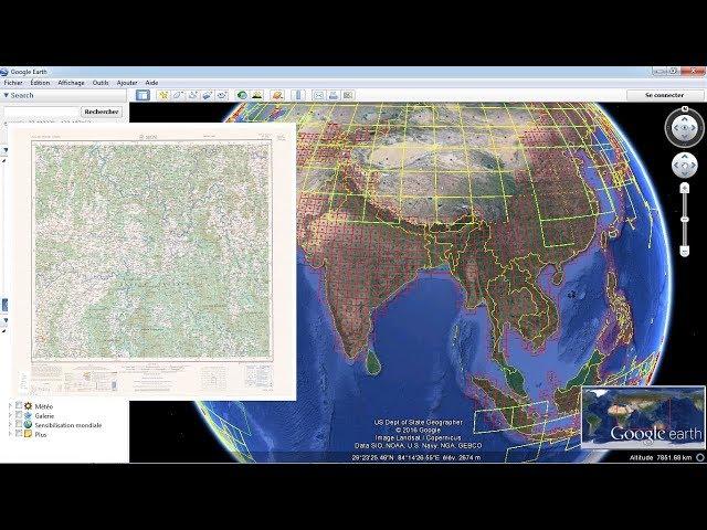 Download Topographic Maps from Google Earth